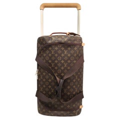 Louis Vuitton Monogram Horizon Soft Rolling Duffle 55 Tragetasche mit Monogramm