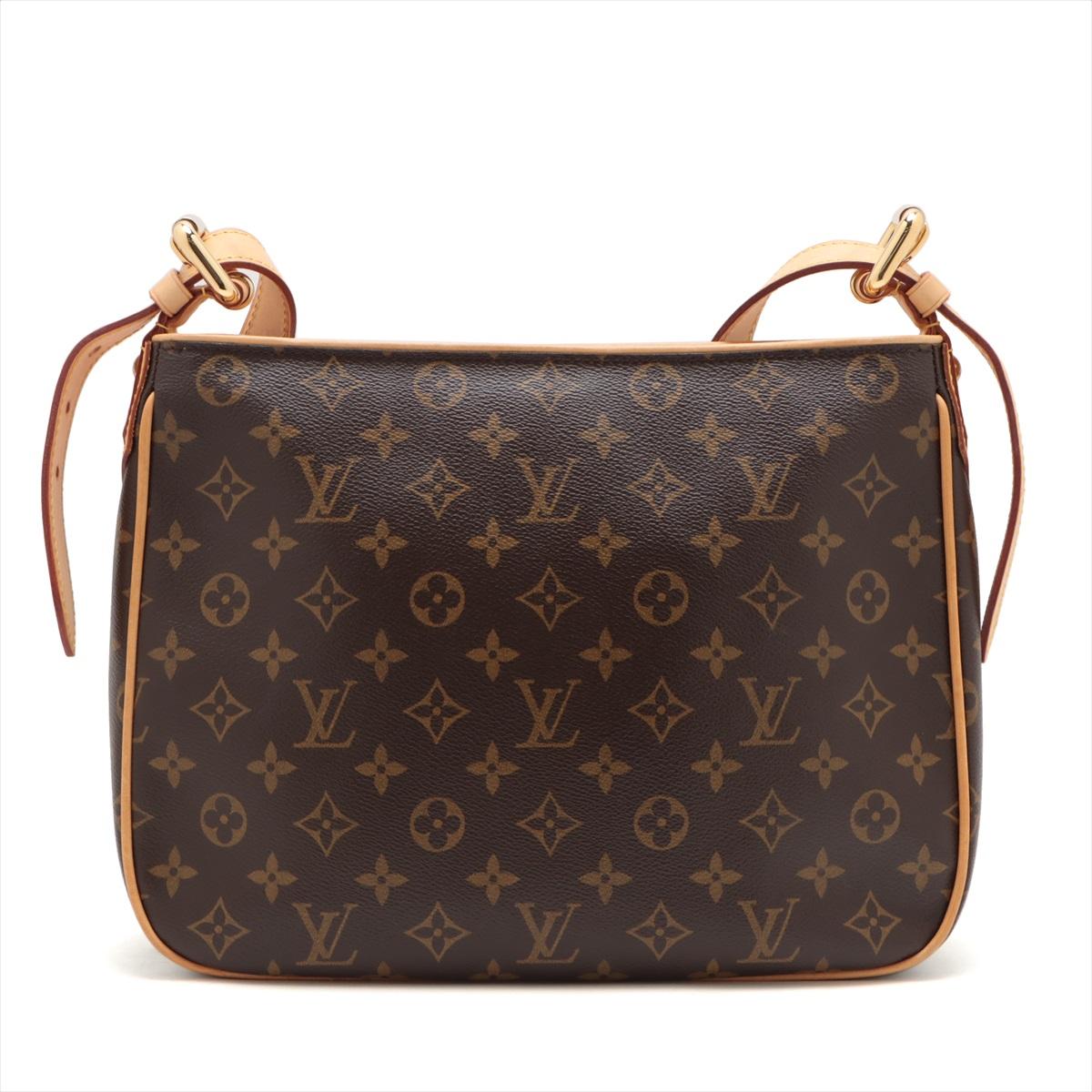 Louis Vuitton Monogram Hudson GM Shoulder Bag In Good Condition For Sale In Indianapolis, IN