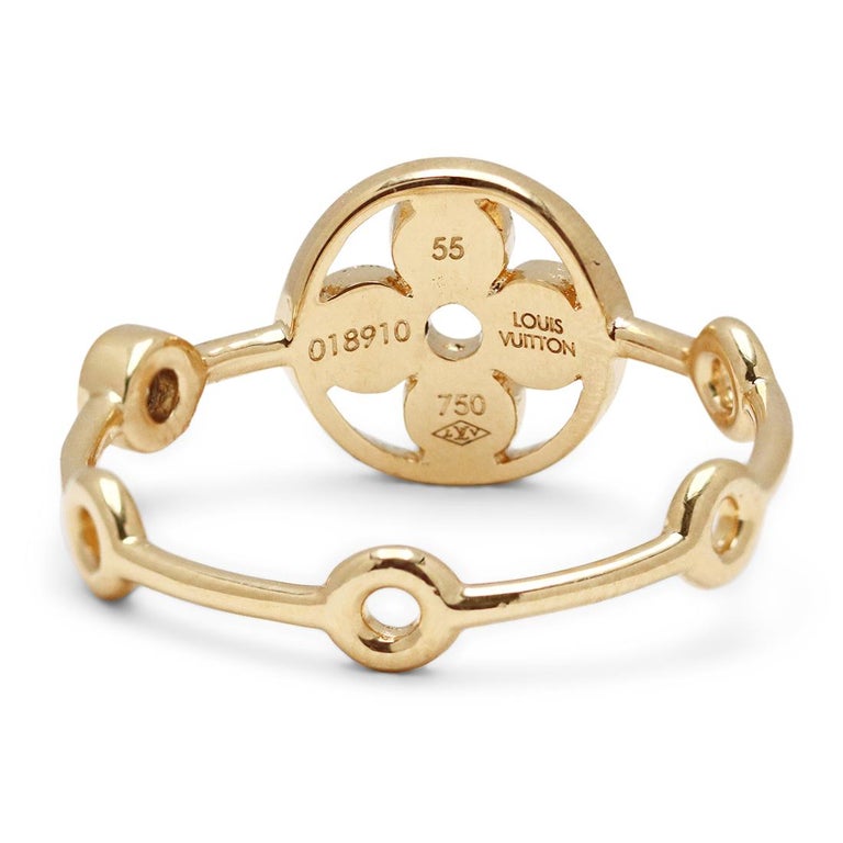 Louis Vuitton 18K Diamond Idylle Blossom Ring Set - 18K Yellow Gold Band,  Rings - LOU132308