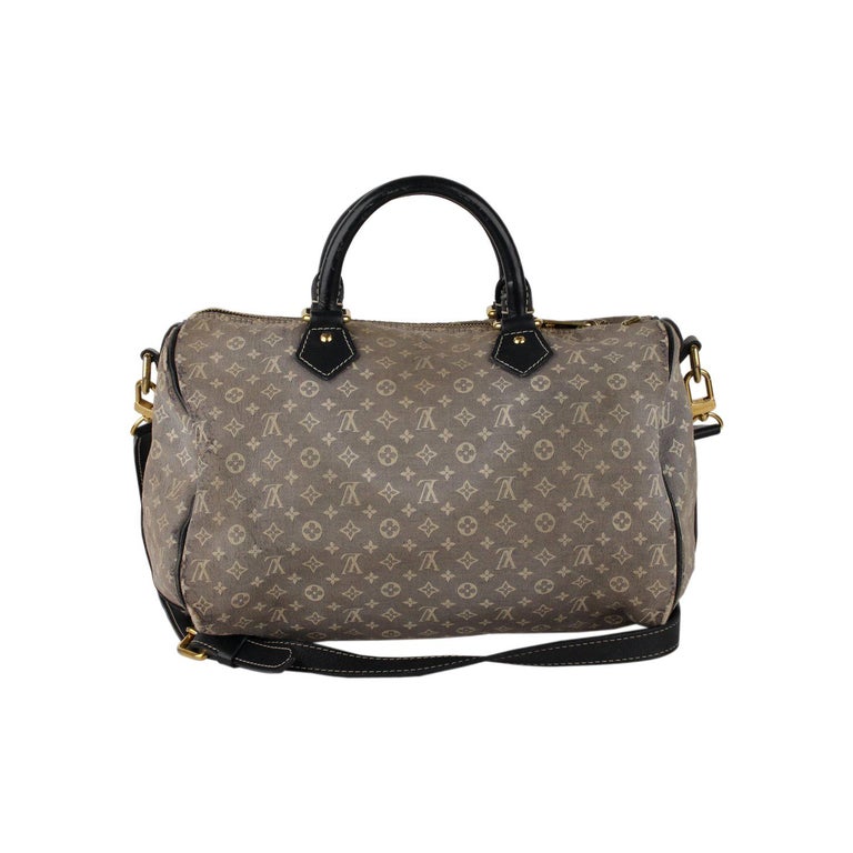 Louis Vuitton Monogram Idylle Encre Speedy 30 Bandouliere Bag For Sale at 1stdibs