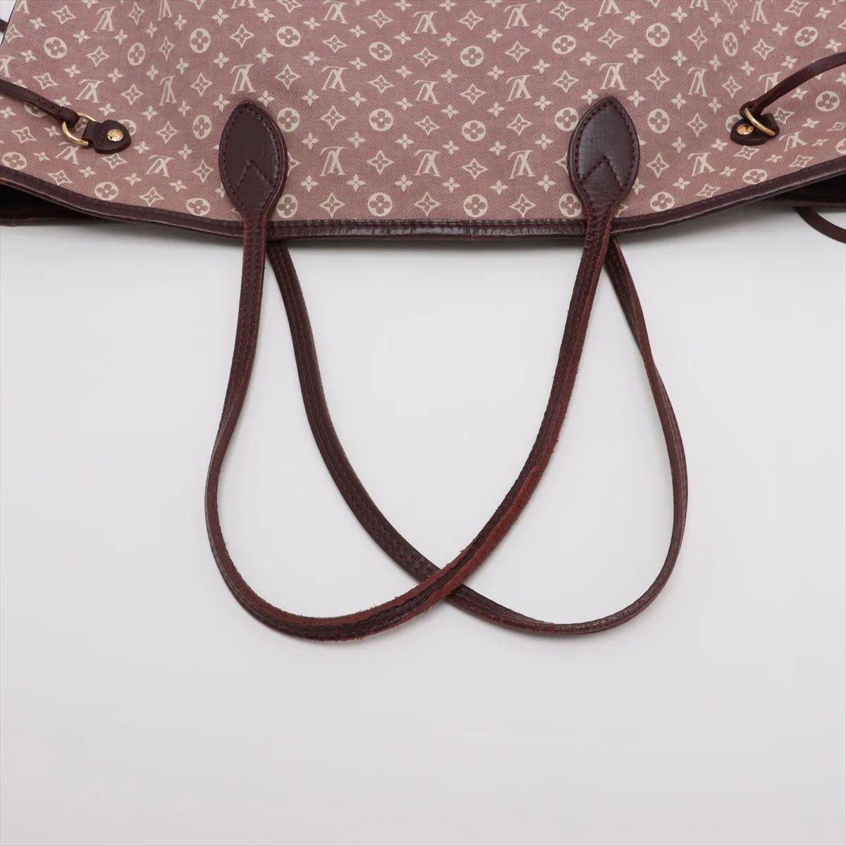 Louis Vuitton Monograma Idylle Neverfull MM Burdeos en venta 1