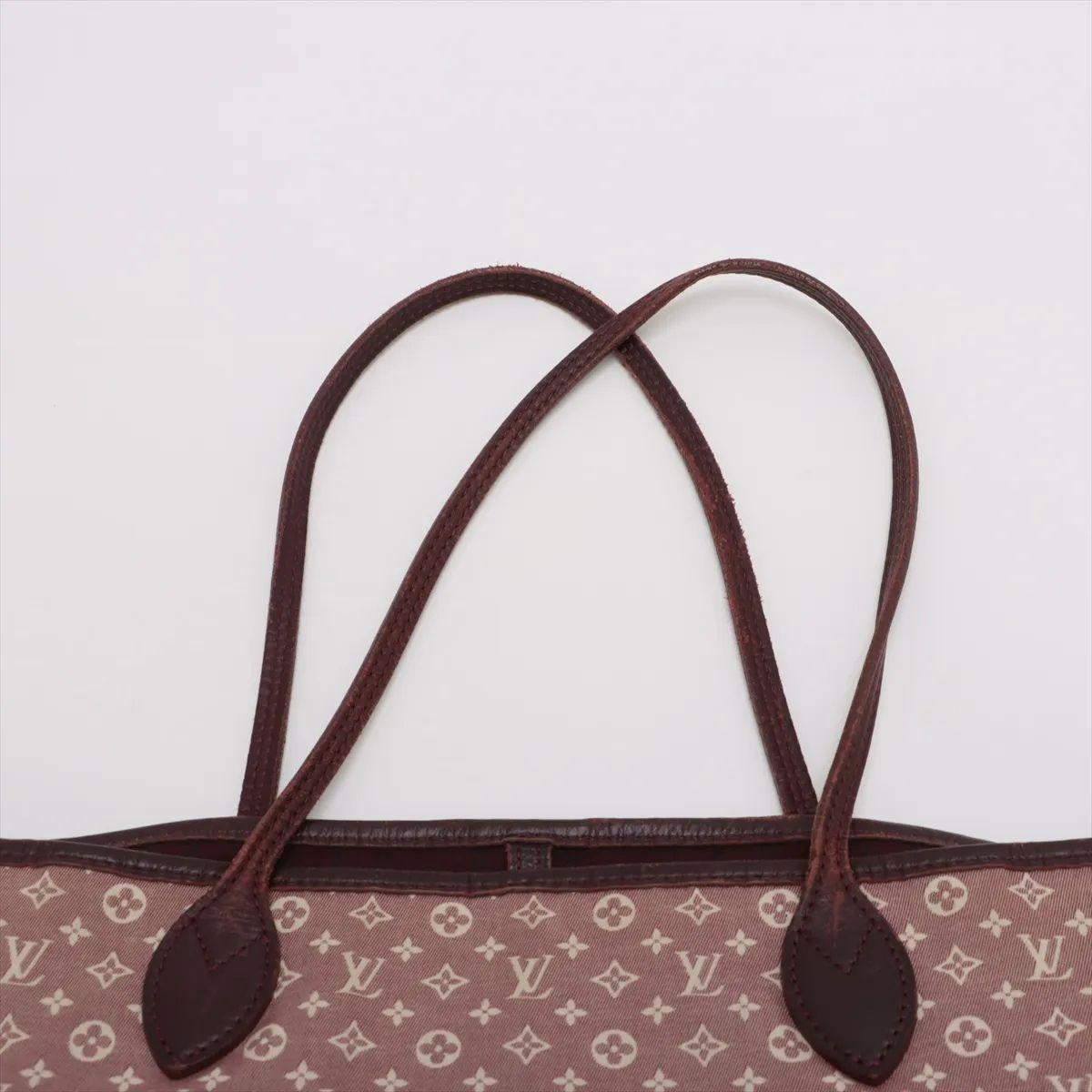 Louis Vuitton Monograma Idylle Neverfull MM Burdeos en venta 2