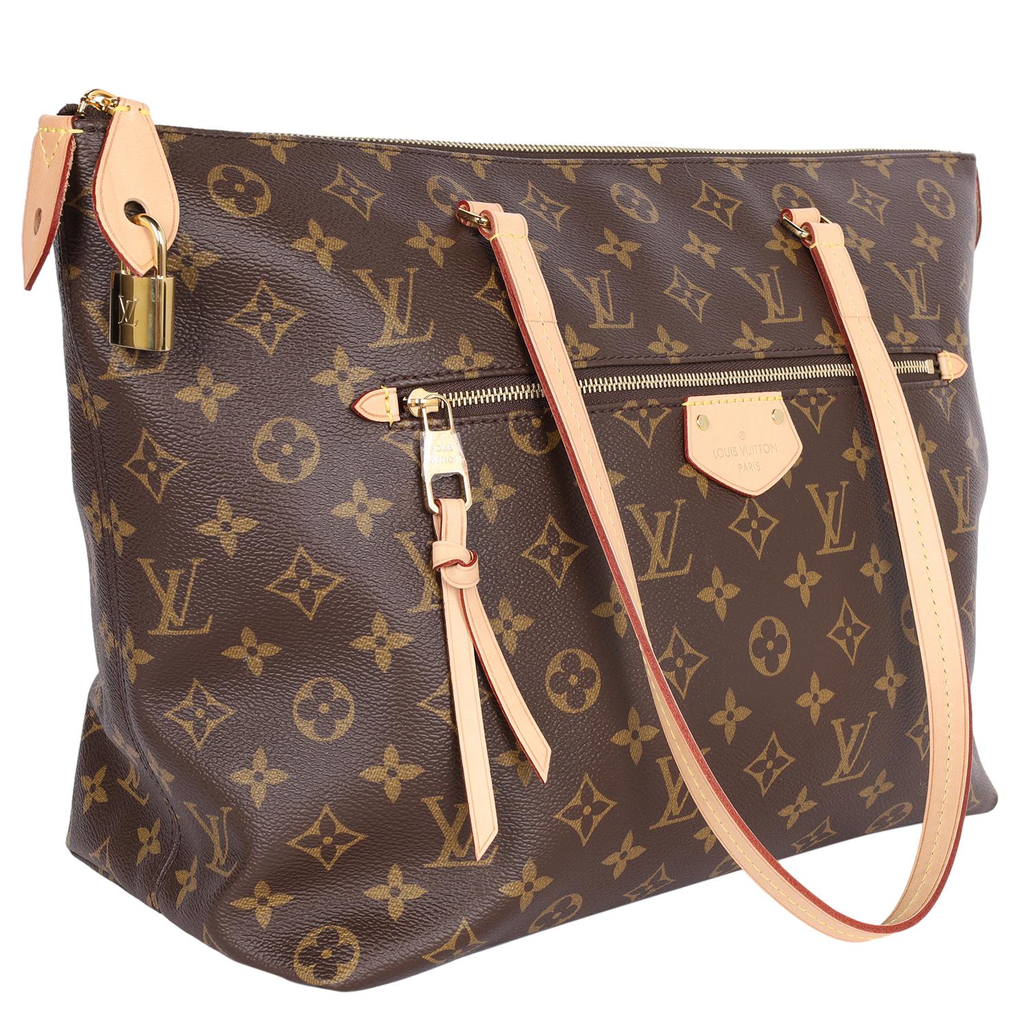 Louis vuitton Monogram Iena MM Shoulder Bag Brown For Sale 2