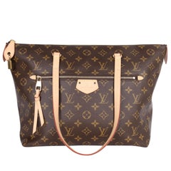 Louis vuitton Monogram Iena MM Shoulder Bag Brown