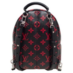 Louis Vuitton Monogram Infrarouge Coated Canvas Mini Palm Springs Backpacks