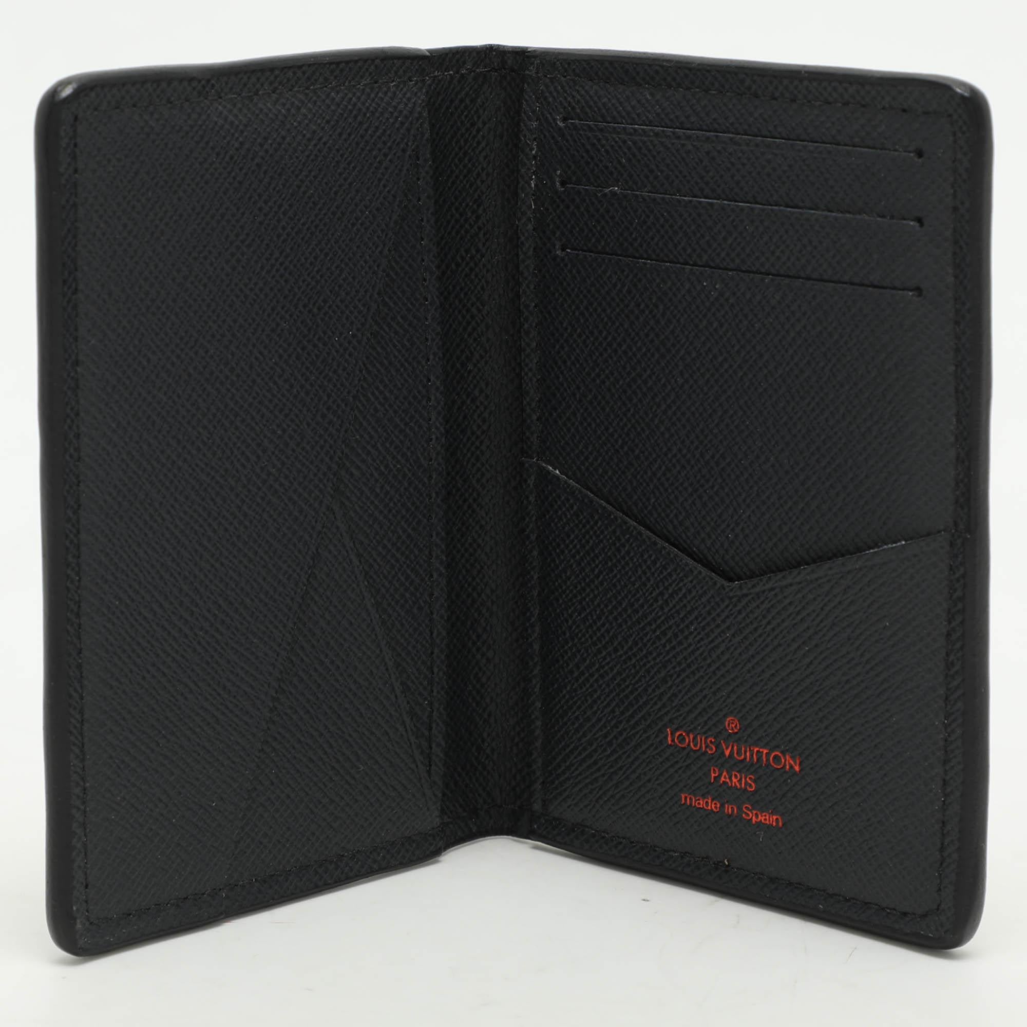 This Louis Vuitton Pocket Organizer is carefully crafted to offer you a luxurious accessory you will cherish. It is marked by high quality and enduring appeal. Invest in it today