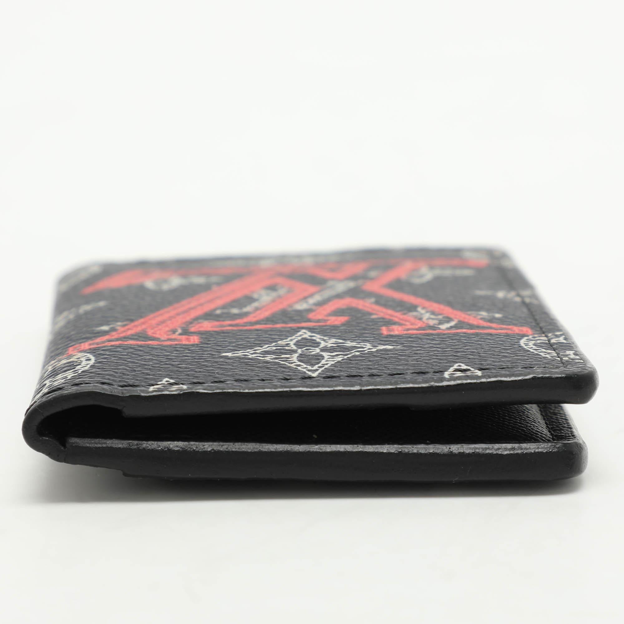 Louis Vuitton Monogram Ink Upside Down Canvas Pocket Organizer 1