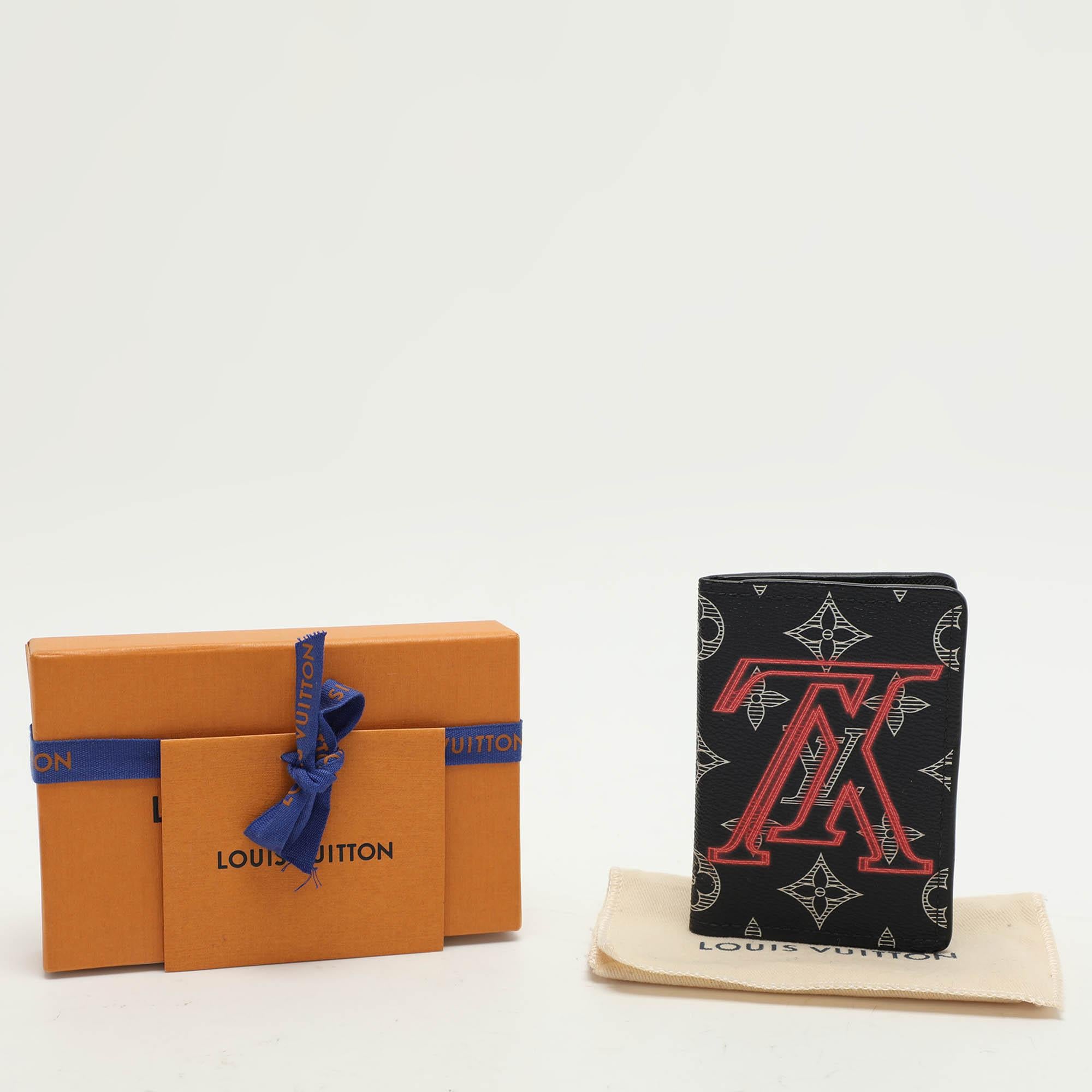 Louis Vuitton Monogram Ink Upside Down Canvas Pocket Organizer 3