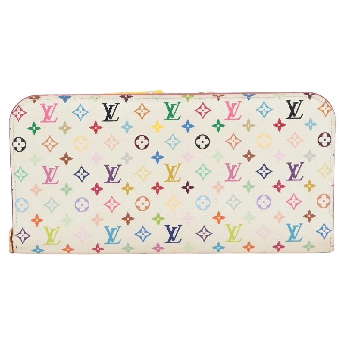 Louis Vuitton Monogram Insolite Lange Geldbörse Multicolor im Angebot