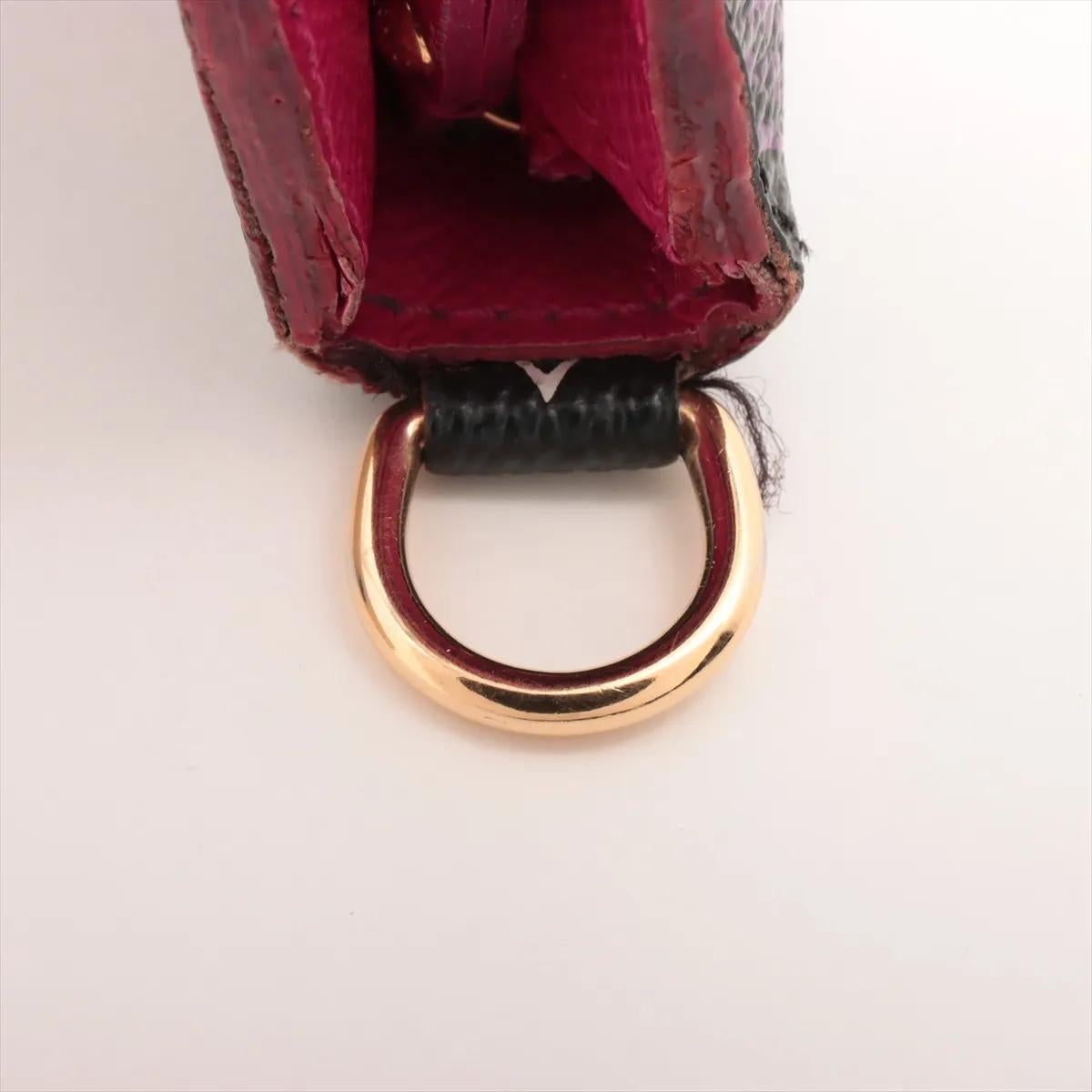 Louis Vuitton Monogram Insolite Lange Geldbörse Multicolor x Fuschia im Angebot 7