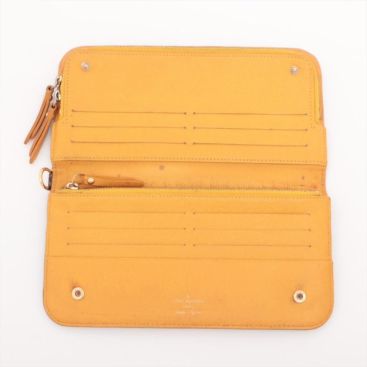 Louis Vuitton Monogram Insolite Wallet Mustard In Good Condition In Humacao, PR