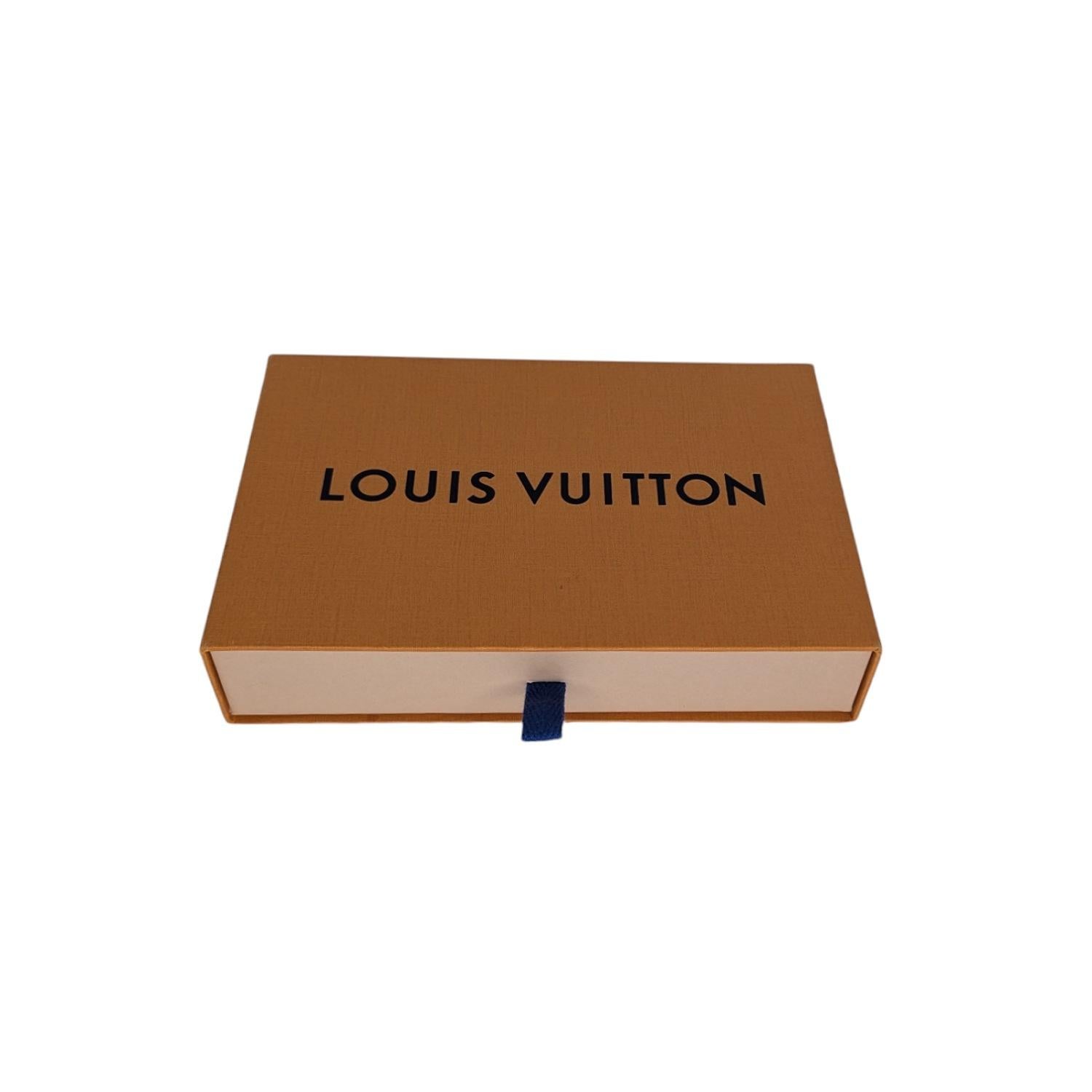 Louis Vuitton Monogram Jacquard Denim Sarah Wallet Bleu 4