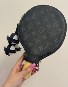 Louis Vuitton Monogram James Ping Pong Set graphit/ rouge