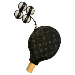 Louis Vuitton monogram James Ping Pong set graphite/ rouge