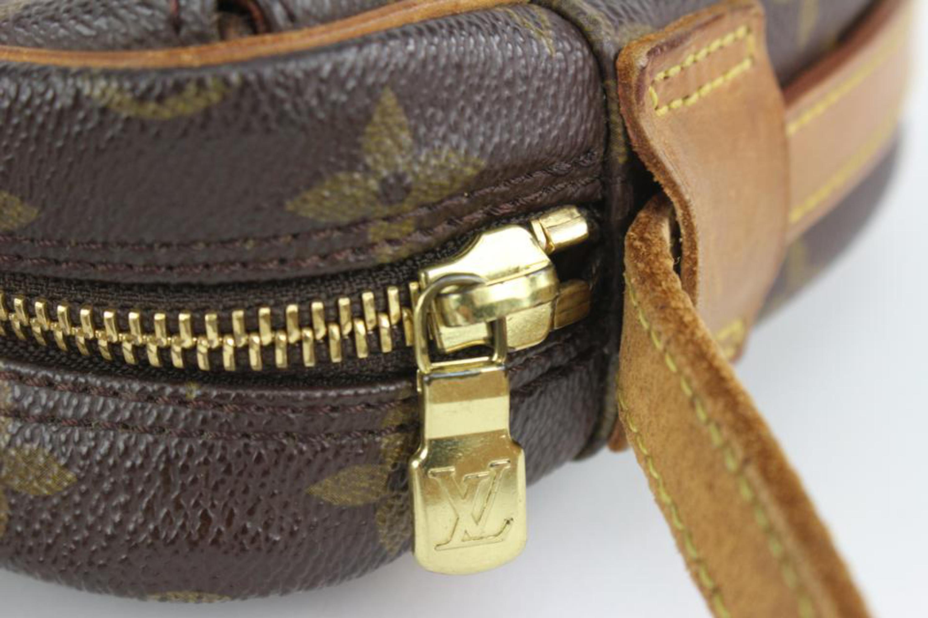 Brown Louis Vuitton Monogram Jeune Fille Crossbody Bag 122lv6