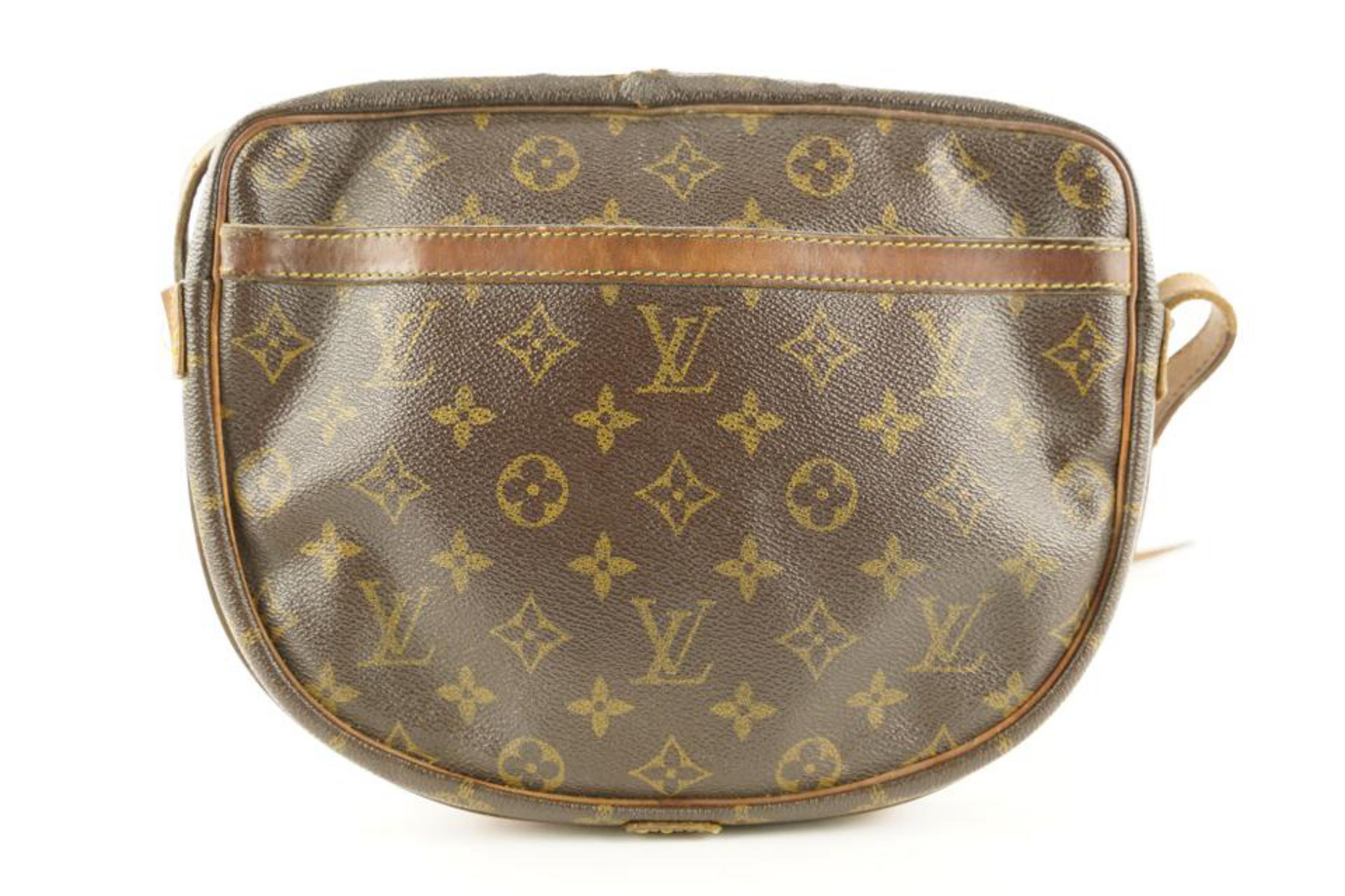 Brown Louis Vuitton Monogram Jeune Fille Crossbody bag 1lvs61a