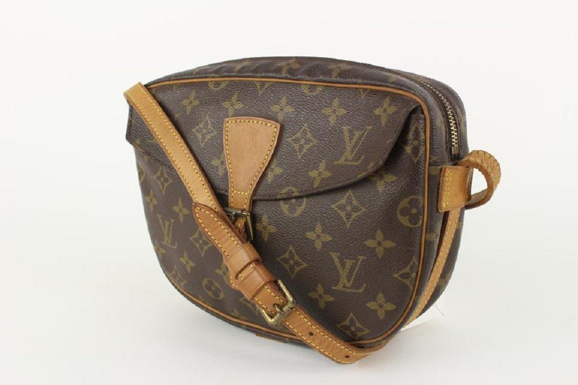 Shop for Louis Vuitton Monogram Canvas Leather Jeune Fille PM Crossbody Bag  - Shipped from USA