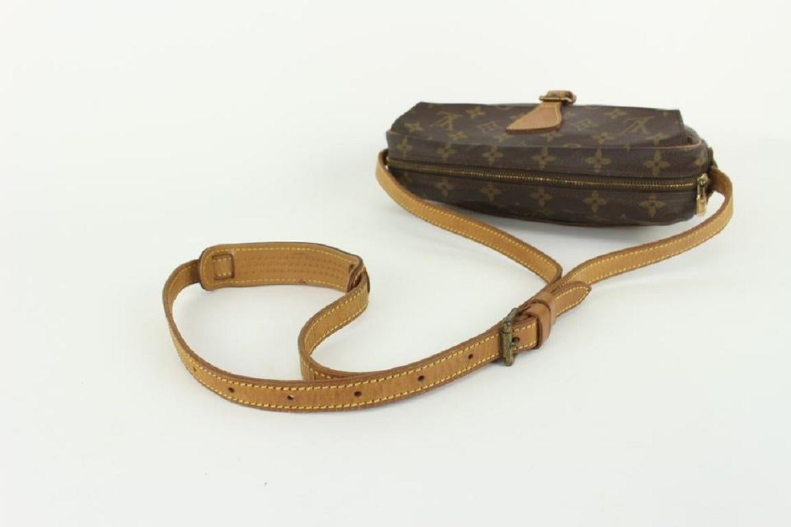 Brown Louis Vuitton Monogram Jeune Fille Crossbody Bag 830lv22