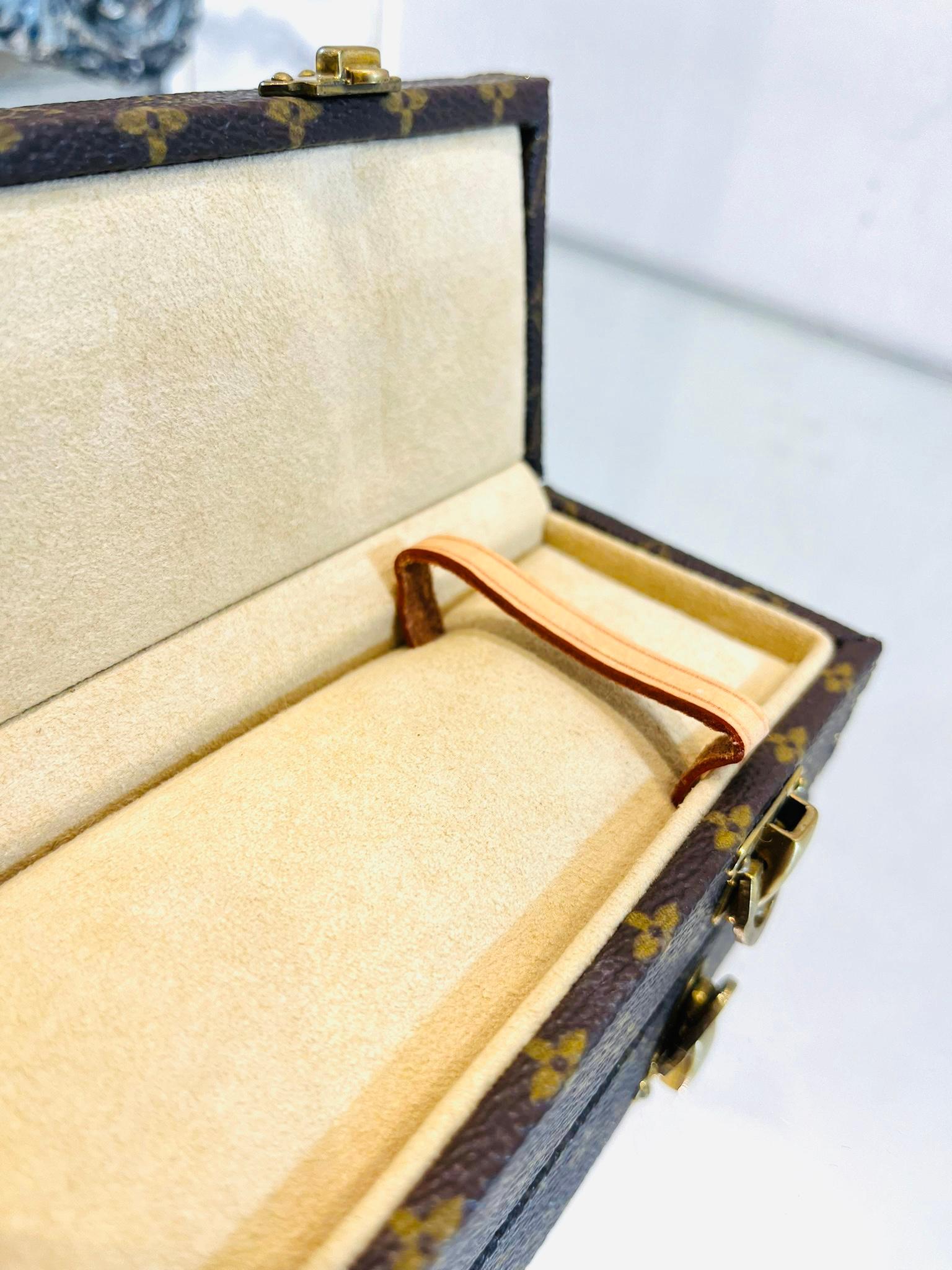 Louis Vuitton Monogram Jewellery/Watch Trunk Case 1