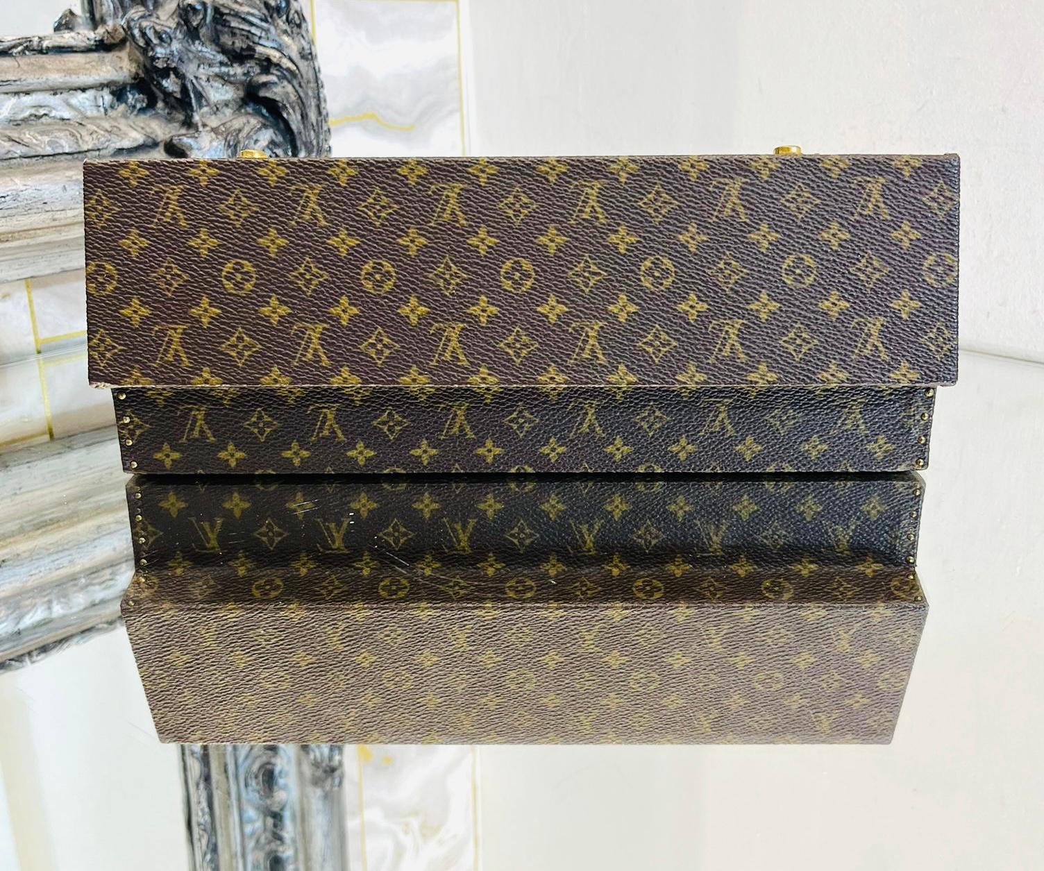 Louis Vuitton Monogram Jewellery/Watch Trunk Case 3