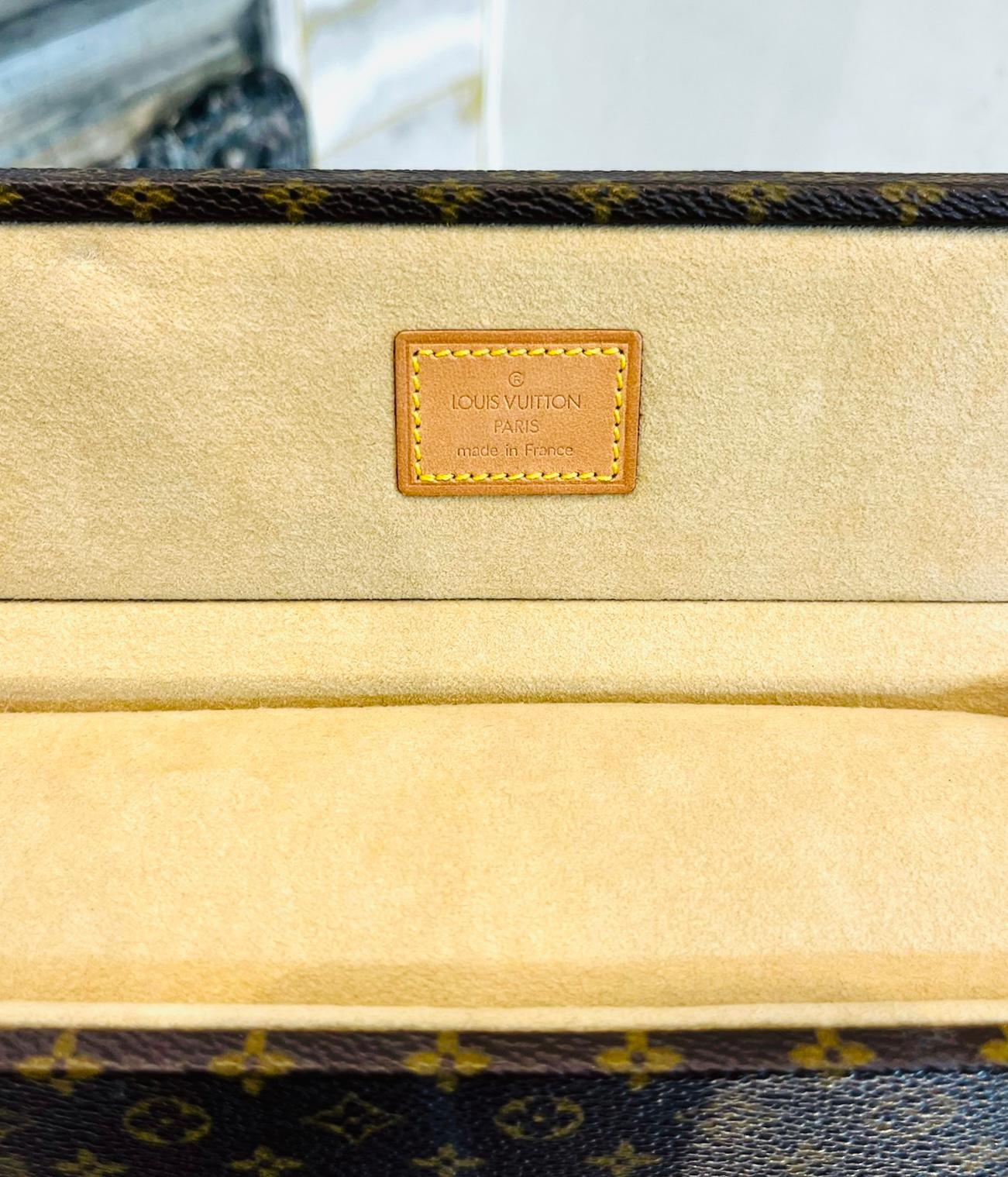Louis Vuitton Monogram Jewellery/Watch Trunk Case 5