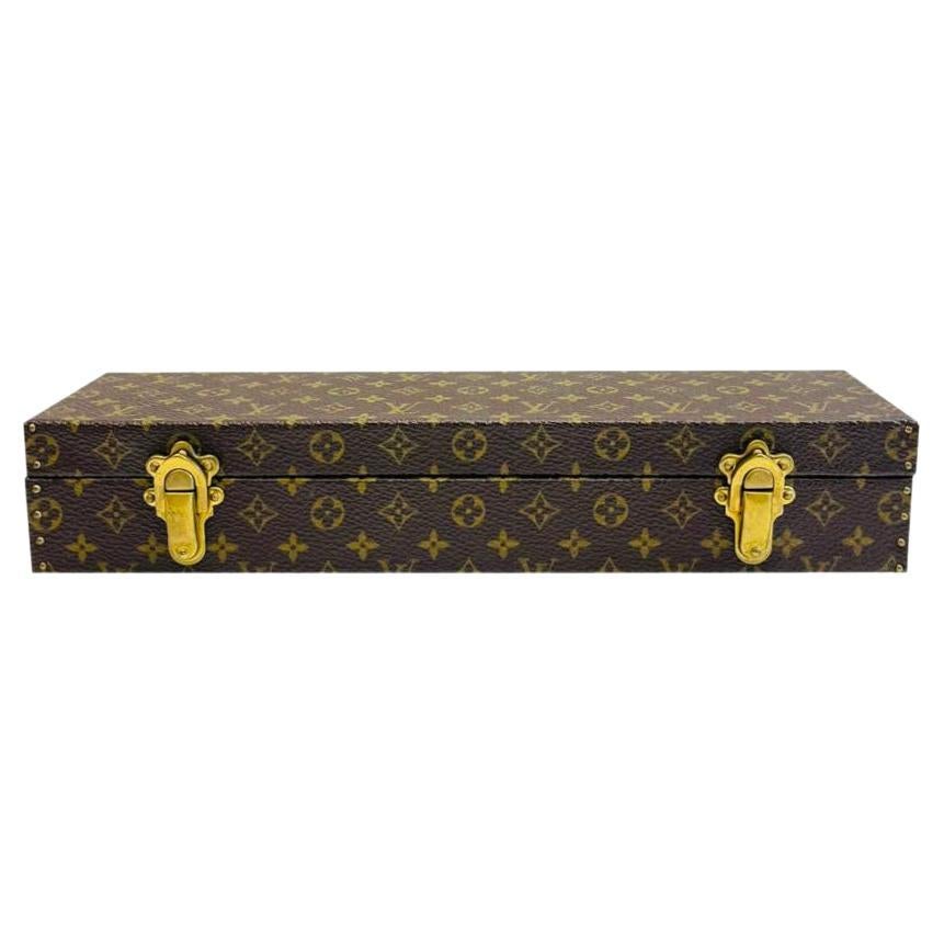 Louis Vuitton Monogram Jewellery/Watch Trunk Case For Sale at 1stDibs