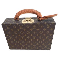 LOUIS VUITTON MONOGRAM jewelry Case Pre-owned authentic