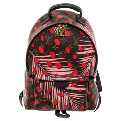 Palm Springs PM Rucksack aus Segeltuch mit Monogramm und Dschungeldetails von Louis Vuitton