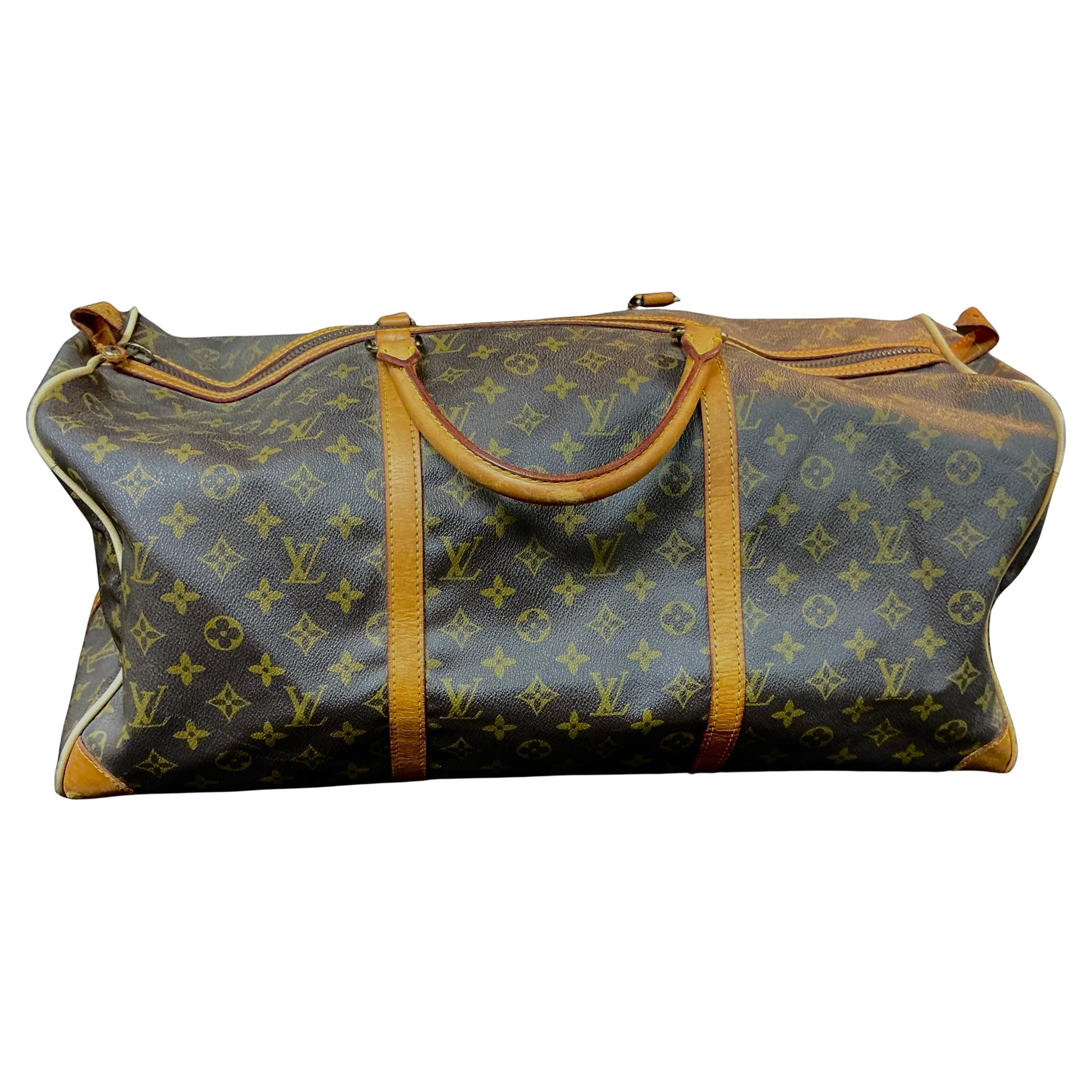 Louis Vuitton Monogram Keepall 20 Inch Duffle Bag Vintage im Angebot