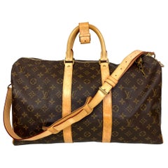 Louis Vuitton Monogram Canvas Weekender Beaubourg MM Bag For Sale at 1stDibs