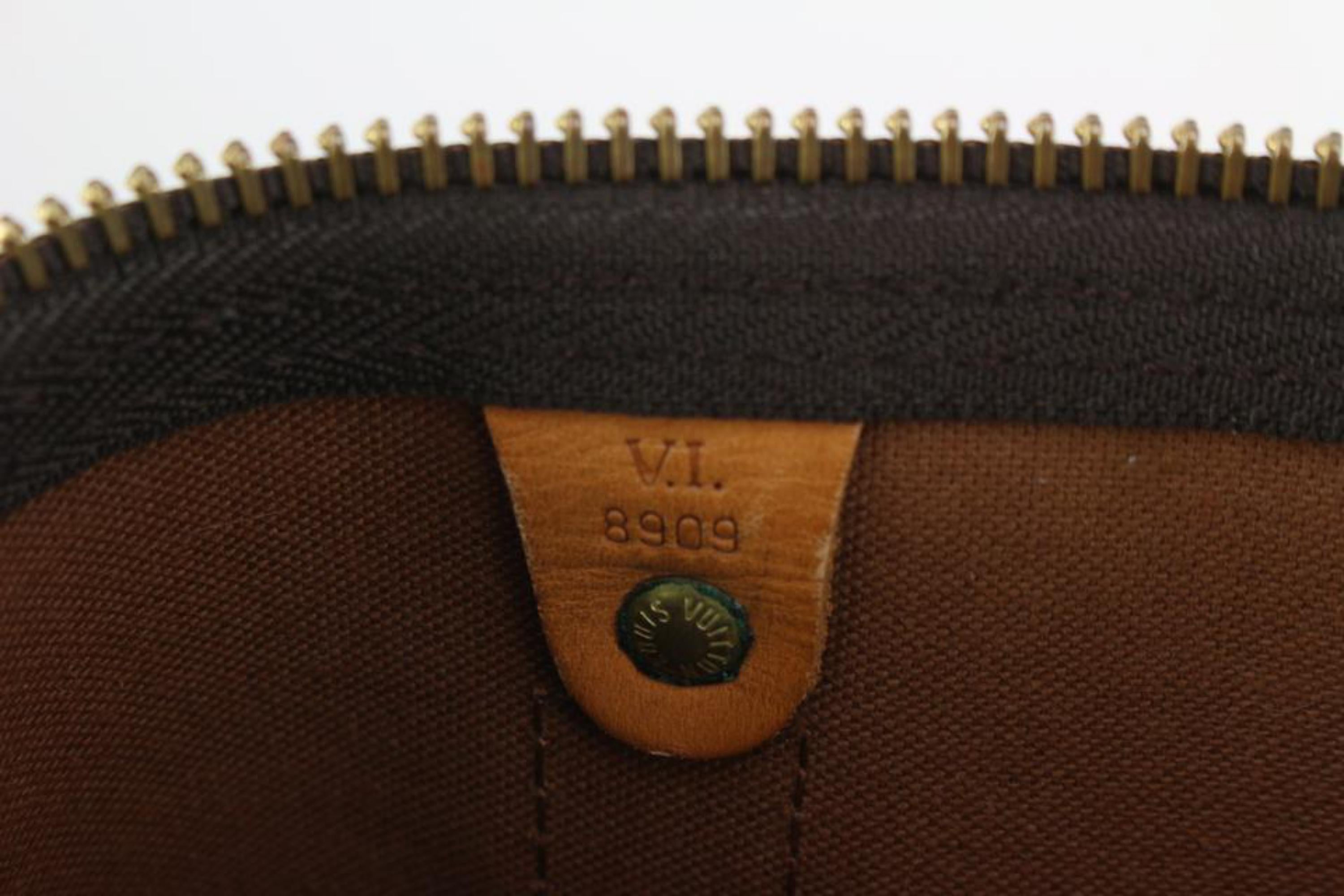 Black Louis Vuitton Monogram Keepall 45 Boston Duffle Bag 1119lv48 For Sale