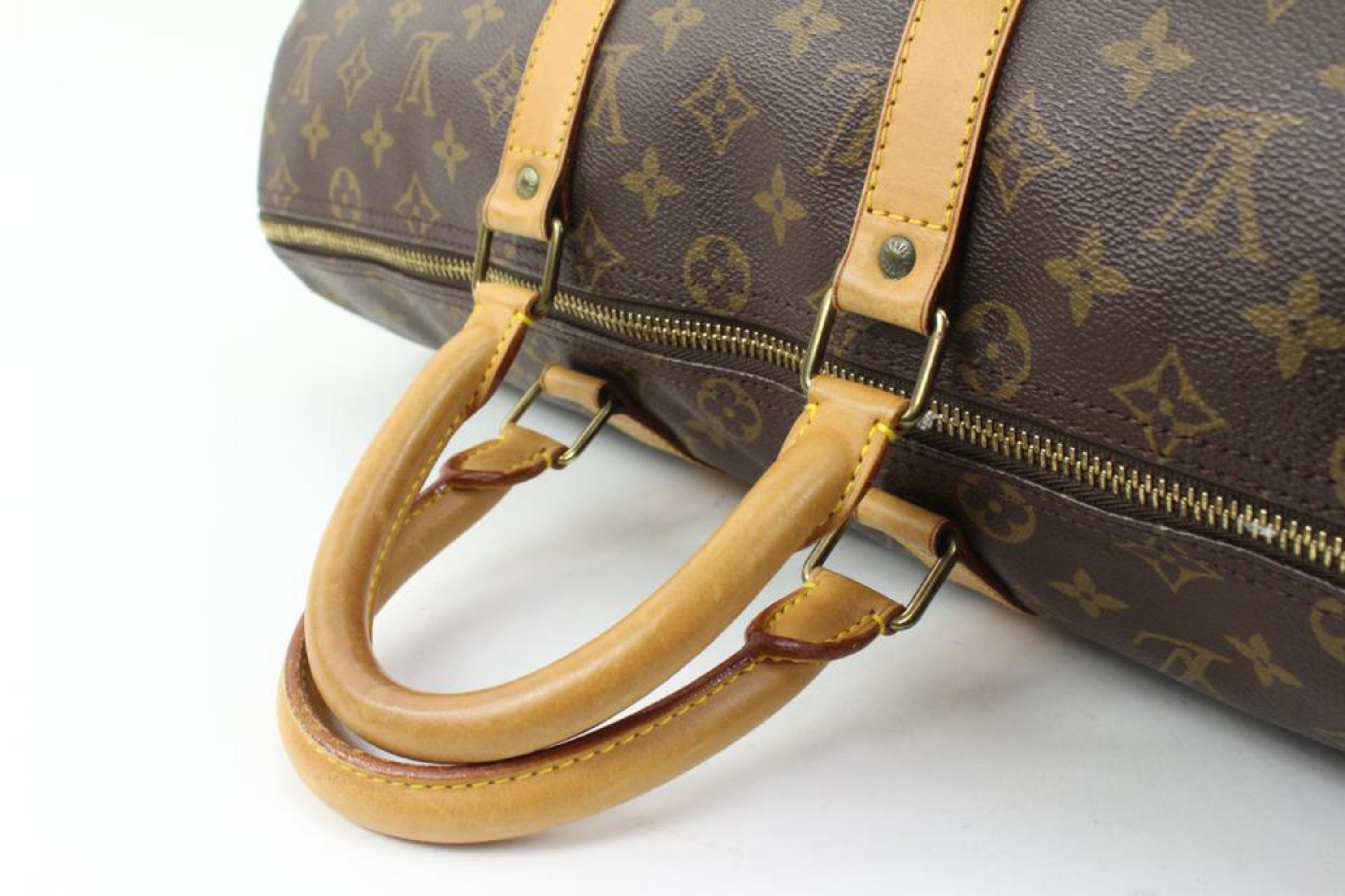 Louis Vuitton Monogram Keepall 45 Duffle Bag 7LV415a 1