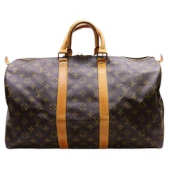 Vintage Louis Vuitton Monogram Keepall 45 Duffle Bag 855259