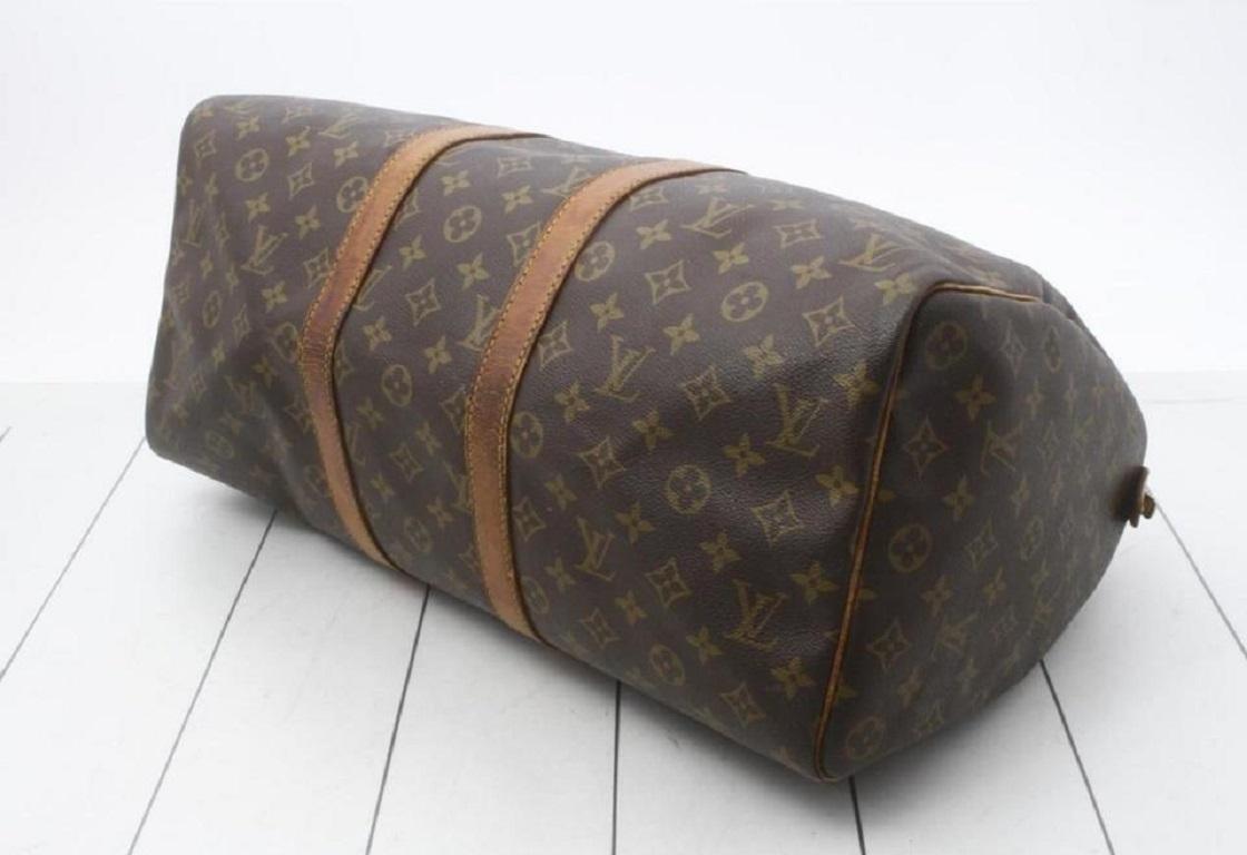 Louis Vuitton Monogram Keepall 45 Duffle Bag 861811 In Fair Condition In Dix hills, NY