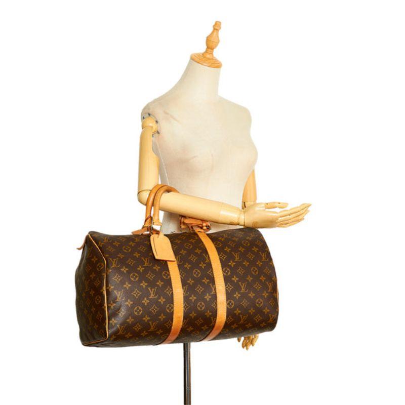 Louis Vuitton Monogram Keepall 45 Travel Bag 6