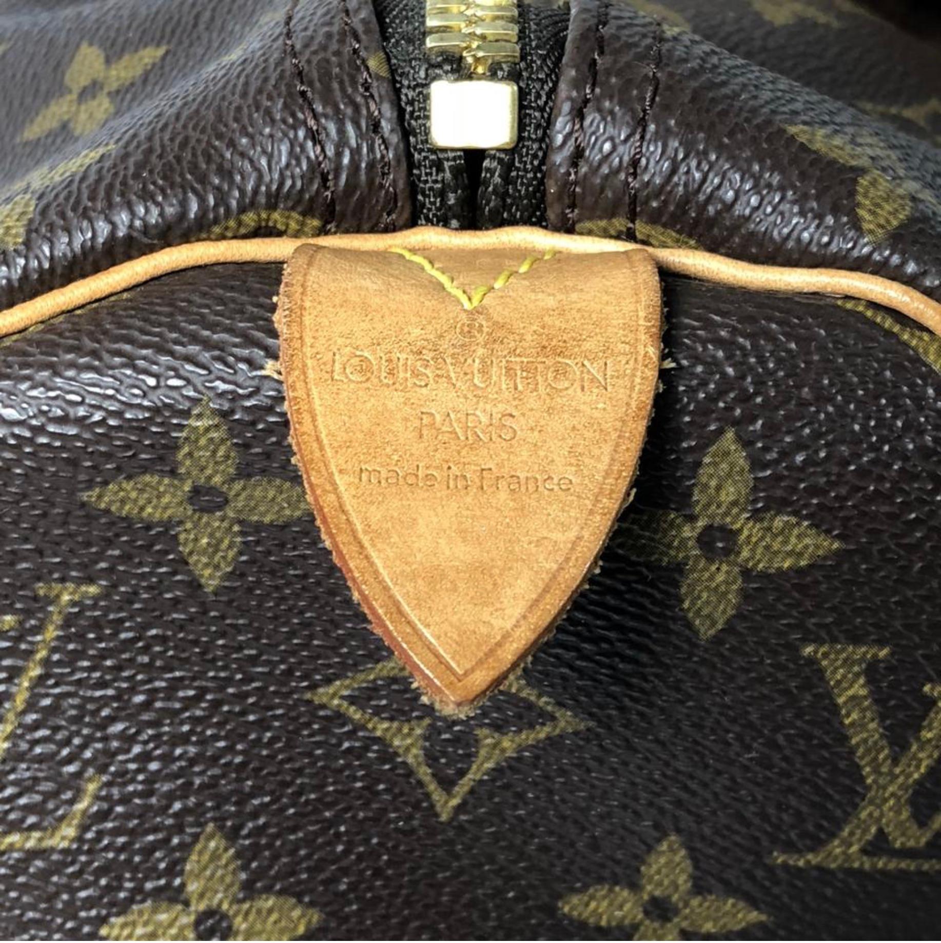  Louis Vuitton Monogram Keepall 45 Travel Duffle Handbag For Sale 2