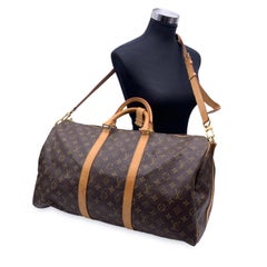 Louis Vuitton Monogram Keepall 50 Bandouliere Reisetasche mit Monogramm M41416