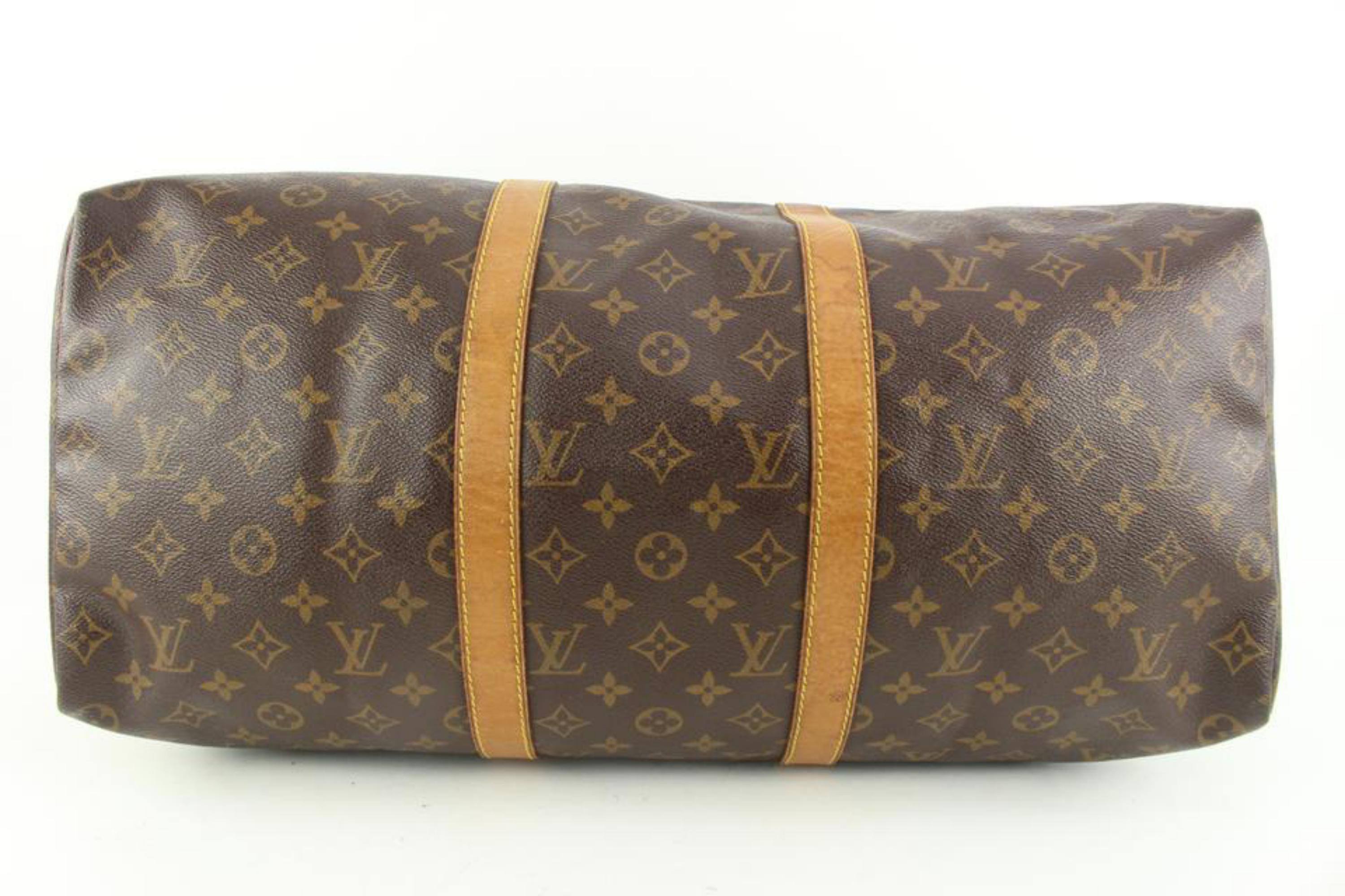 Louis Vuitton Monogram Keepall 50 Boston Duffle Bag 16lv43 5
