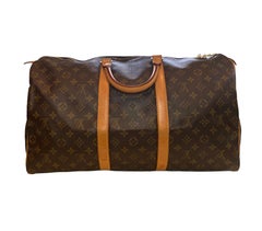 Louis Vuitton Monogram Keepall 50 Duffelbag, France 1991.
