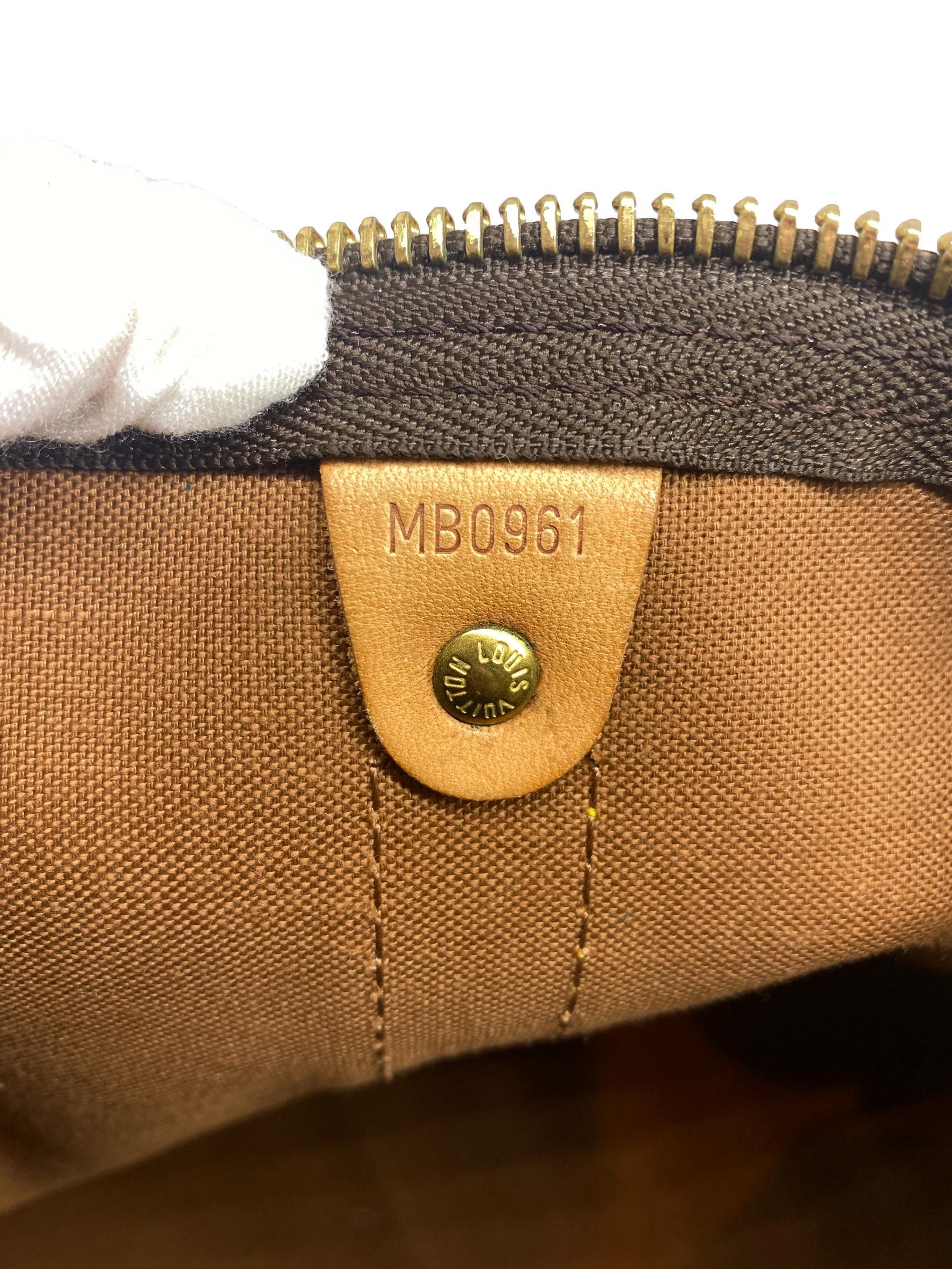 Louis Vuitton Monogram Keepall 50 Duffelbag, France 1991. 1