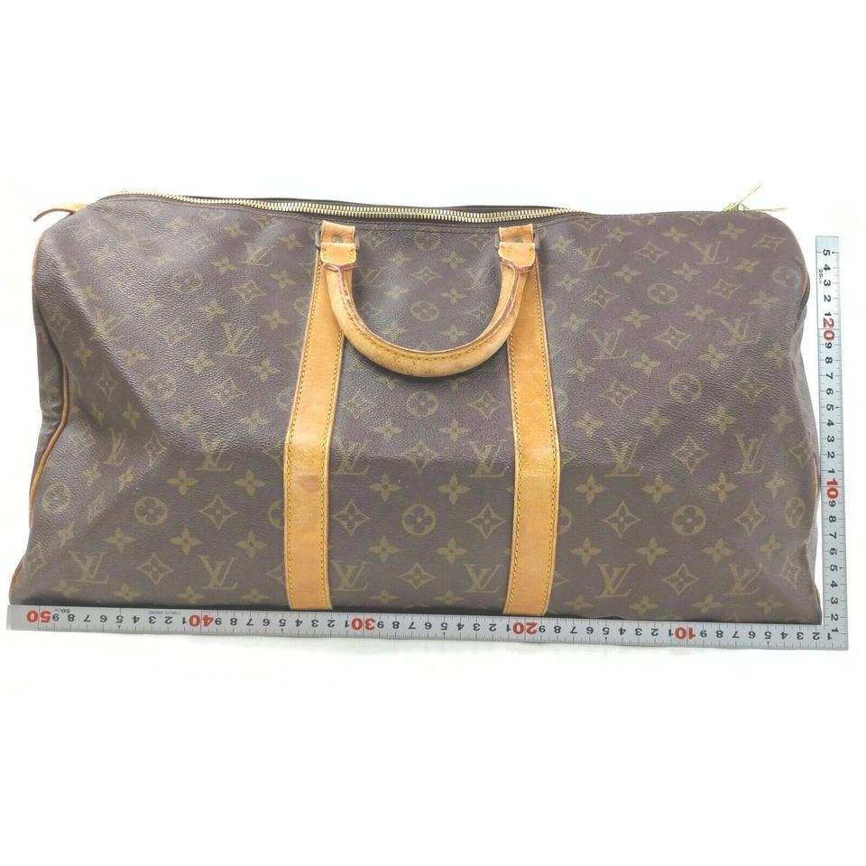 Louis Vuitton Monogram Keepall 50 Duffle Bag 862774 5