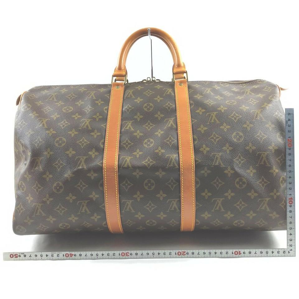 Louis Vuitton Monogram Keepall 50 Duffle Bag  862984 2