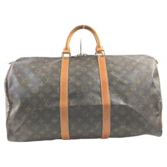 Vintage Louis Vuitton Monogram Keepall 50 Duffle Bag  862984
