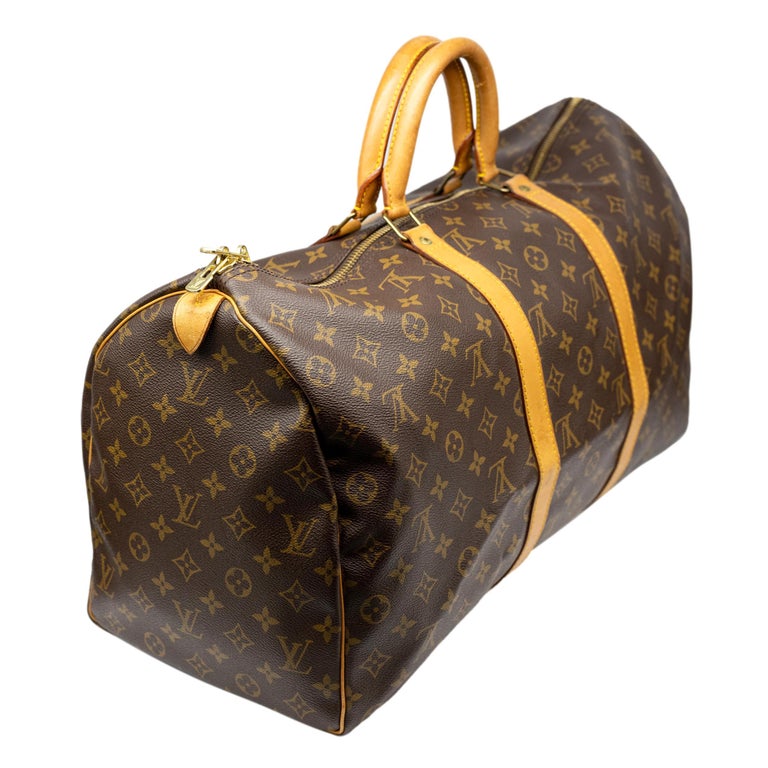 Past auction: Two large Louis Vuitton Keepall duffel bags France, 1980s