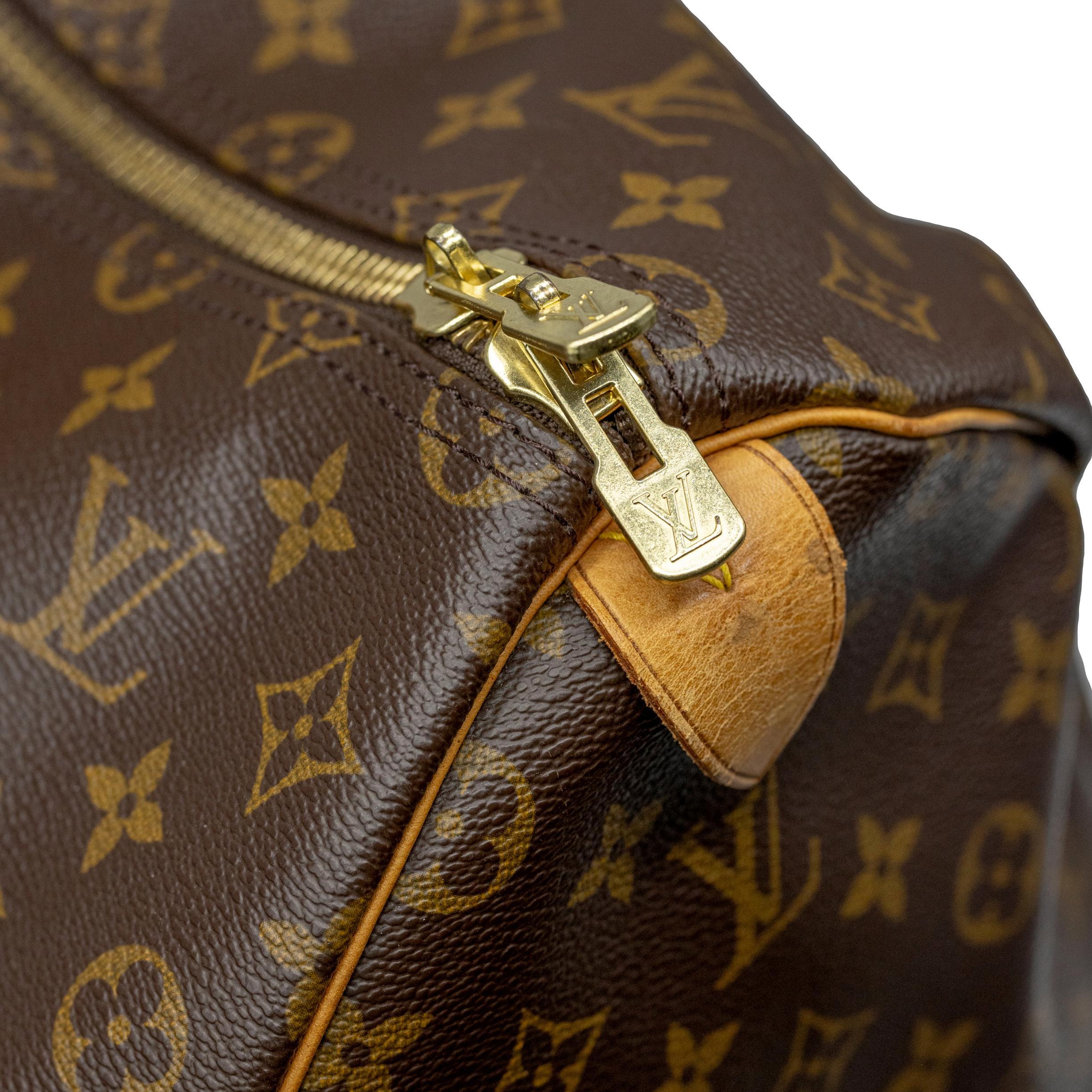 Women's or Men's Louis Vuitton Monogram Keepall 50 Duffle Carry-On Travel Bag, France 1982.