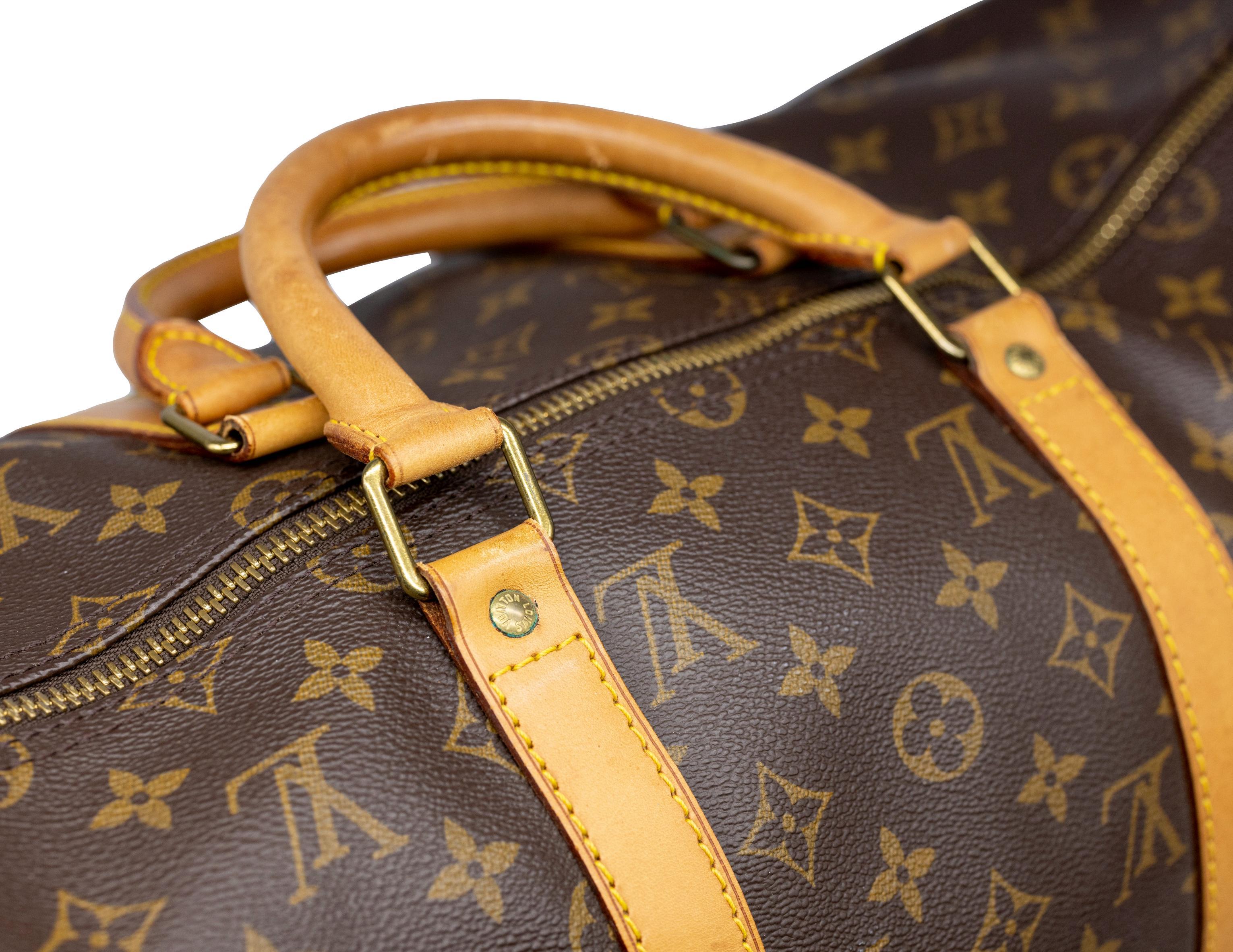 Louis Vuitton Monogram Keepall 50 Duffle Carry-On Travel Bag, France 1982. 1