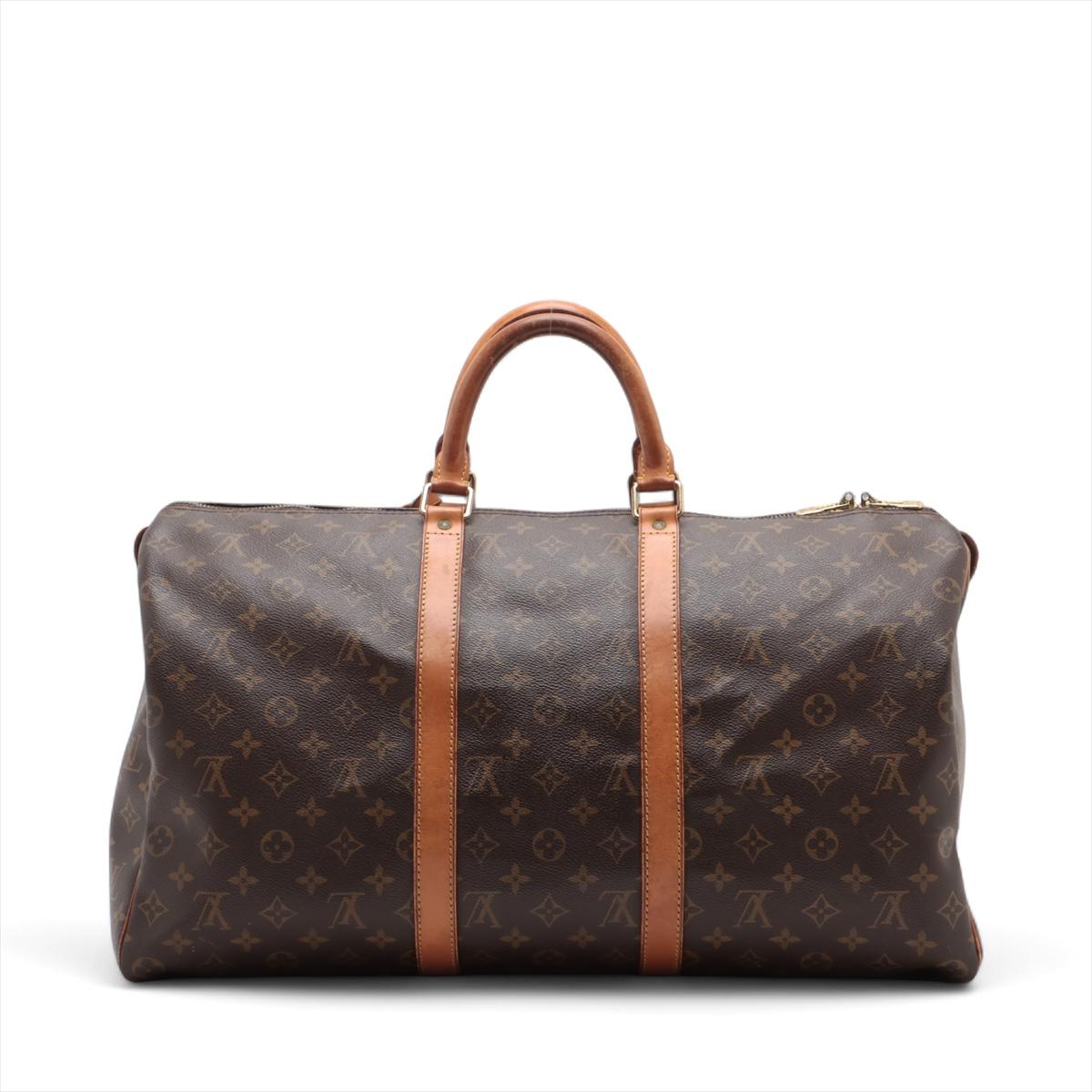 Black Louis Vuitton Monogram Keepall 50