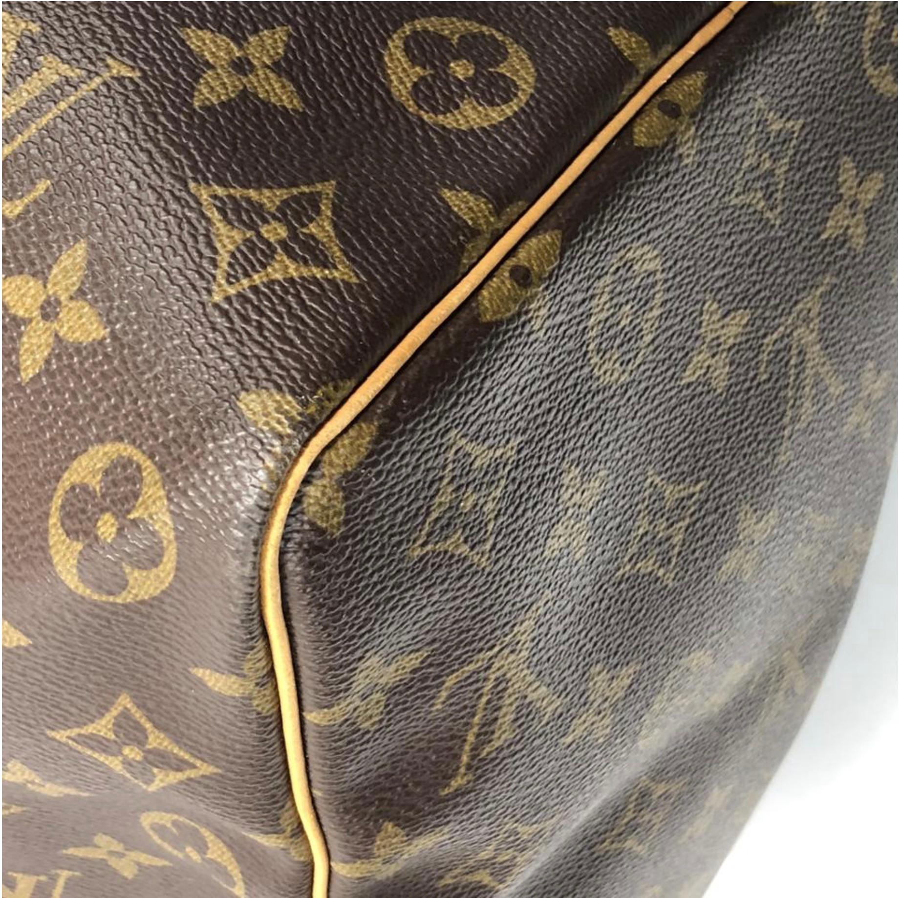  Louis Vuitton Monogram Keepall 50 Travel Bag For Sale 5