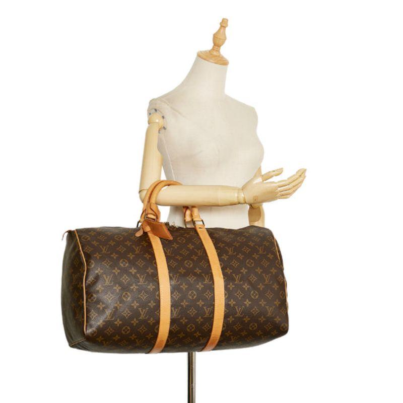 Louis Vuitton Monogram Keepall 50 Travel Bag 5