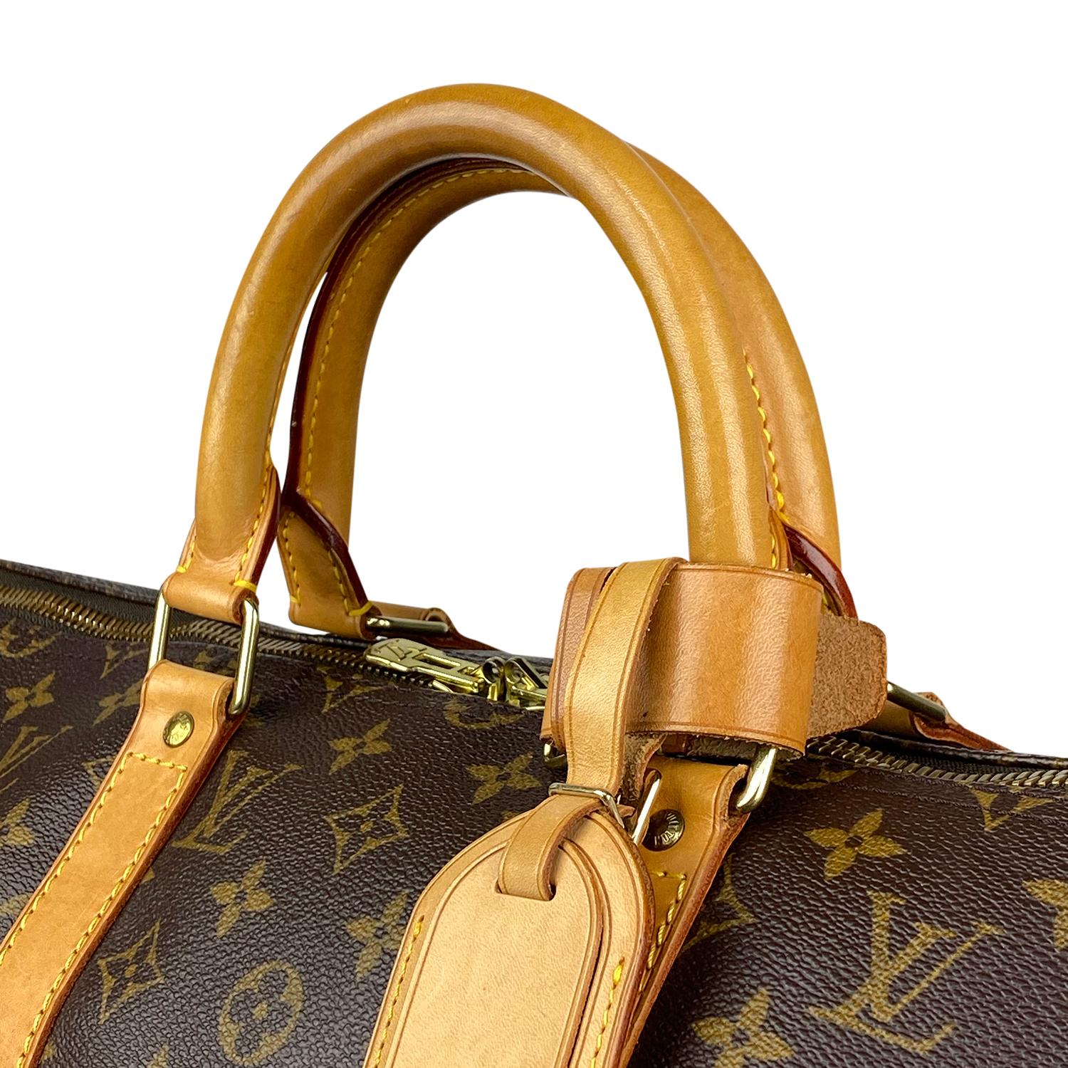 Louis Vuitton Monogram Keepall 50 Weekend Bag For Sale 6